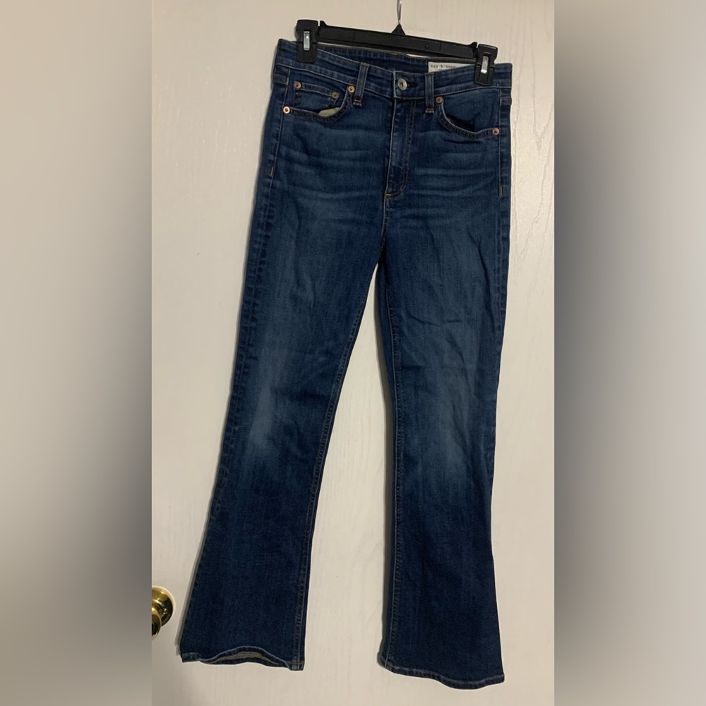 Rag & Bone Nina High Rise Ankle Flare Jeans